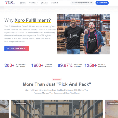 Logistics Company Website